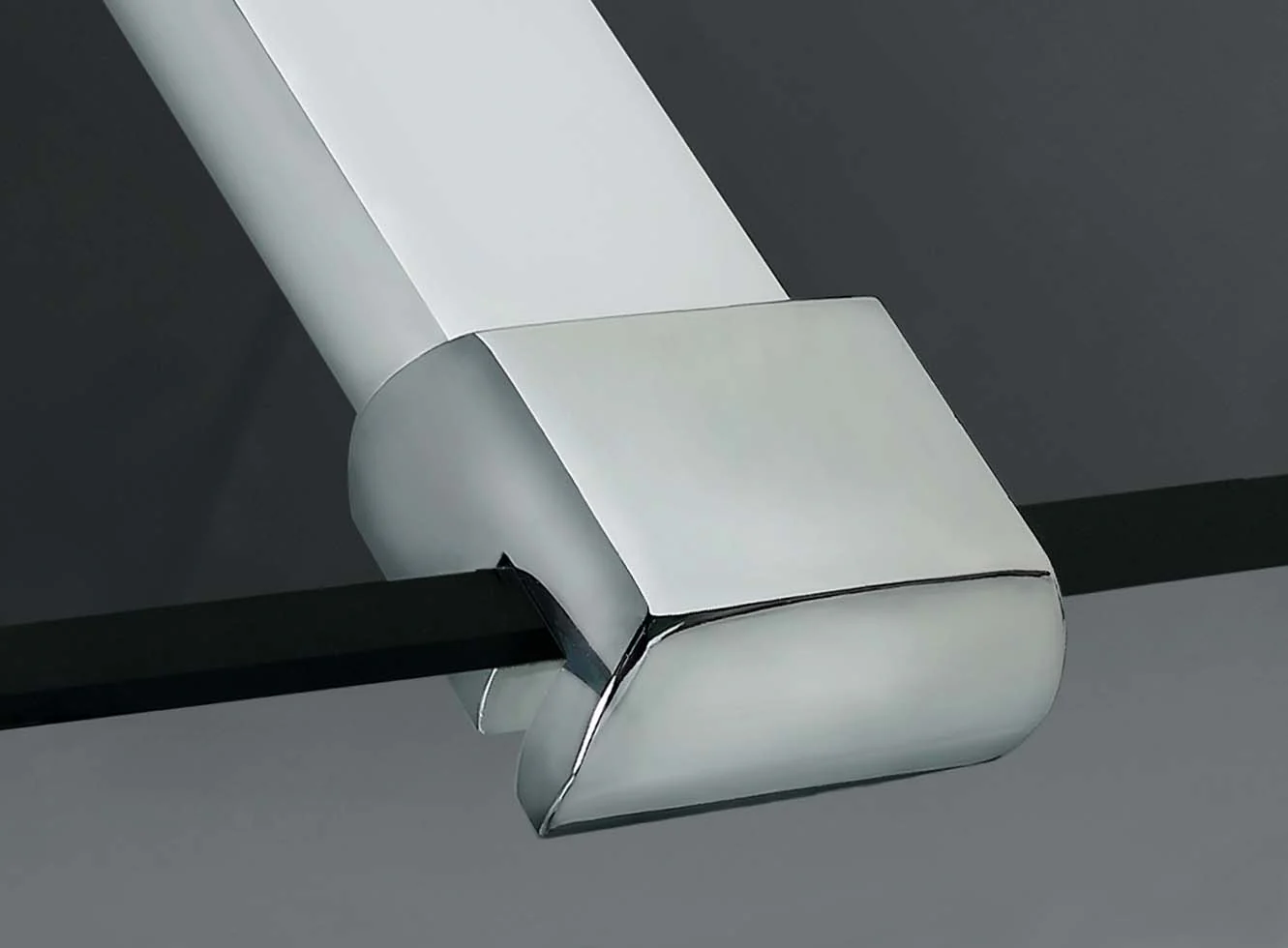 Aica Box Doccia Angolare Porta Battente Trasparente Vetro 6 mm Temperato Anticalcare Parete Fissa Barra Stabilizzatrice da 90/140 cm Alto 197cm - Image 10