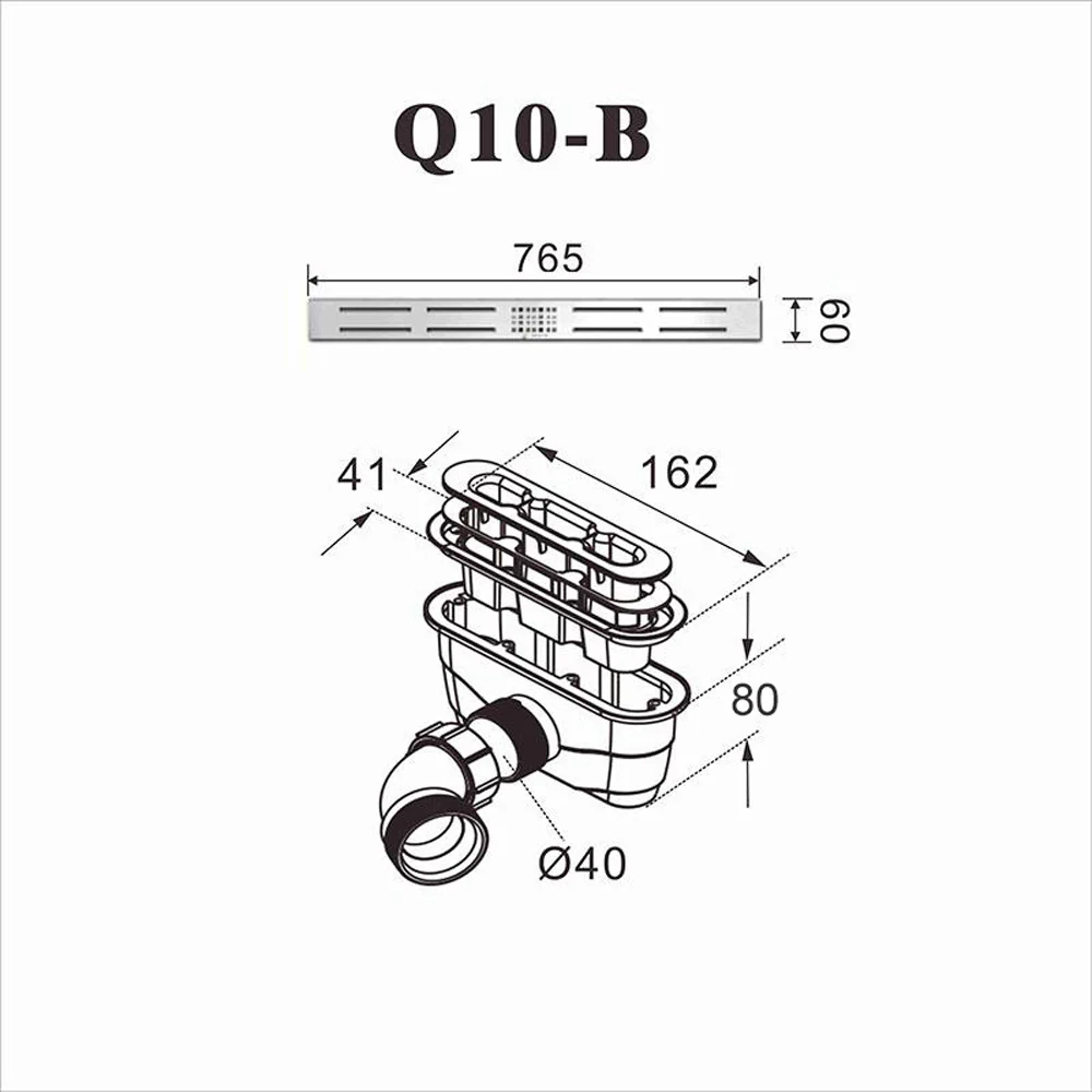 Aica Piatto Doccia Semicircolare in Pietra Vulcanica e Resina Mista Finitura Pietra Nera Ruvida Ultraslim 3 cm Antiscivolo - Image 5